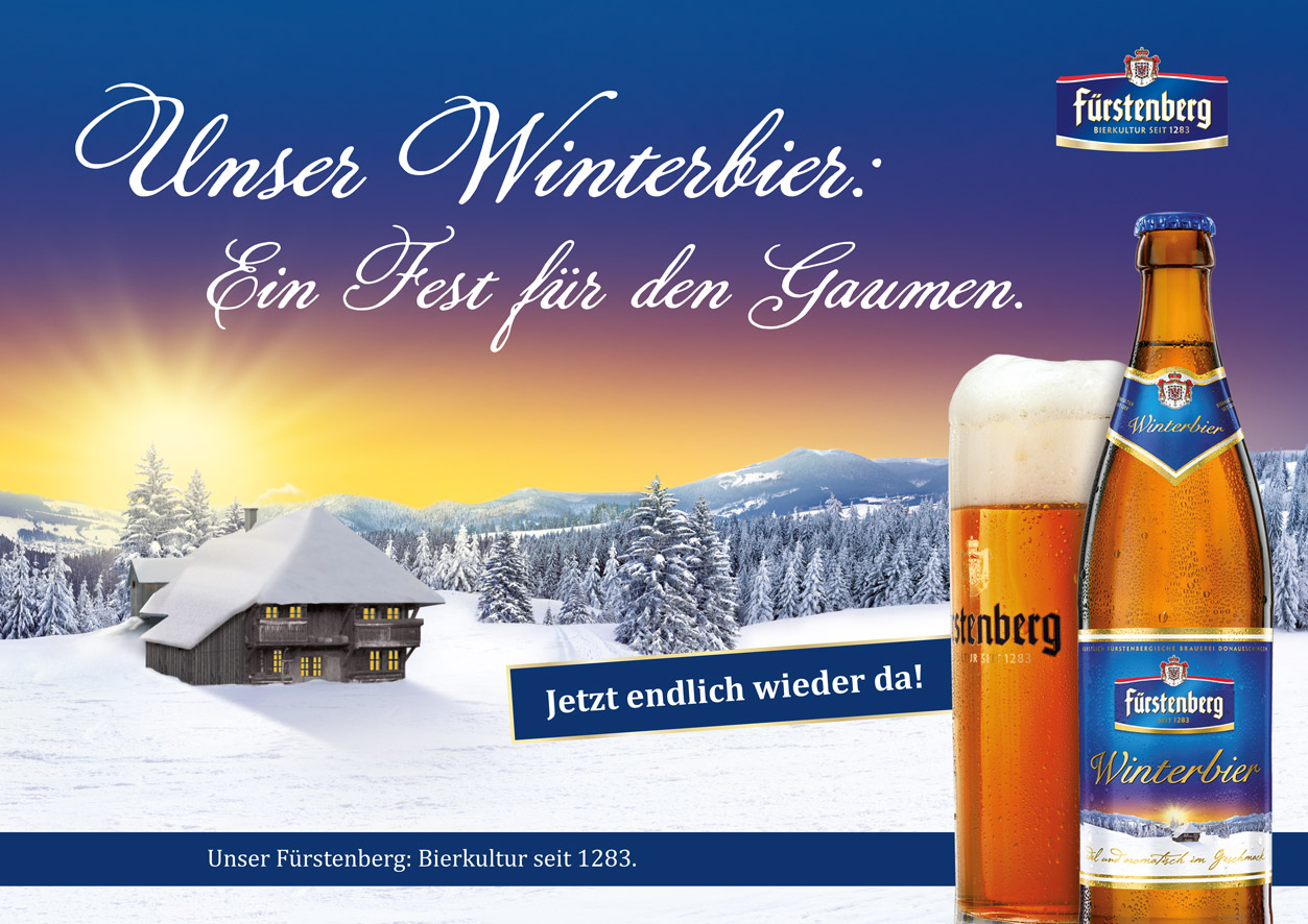 Fürstenberg PoS Motiv Winterbier